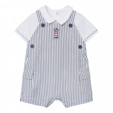 BOBOLI φορμάκι βρεφικό αγόρι 803012-9872 γκρι 	